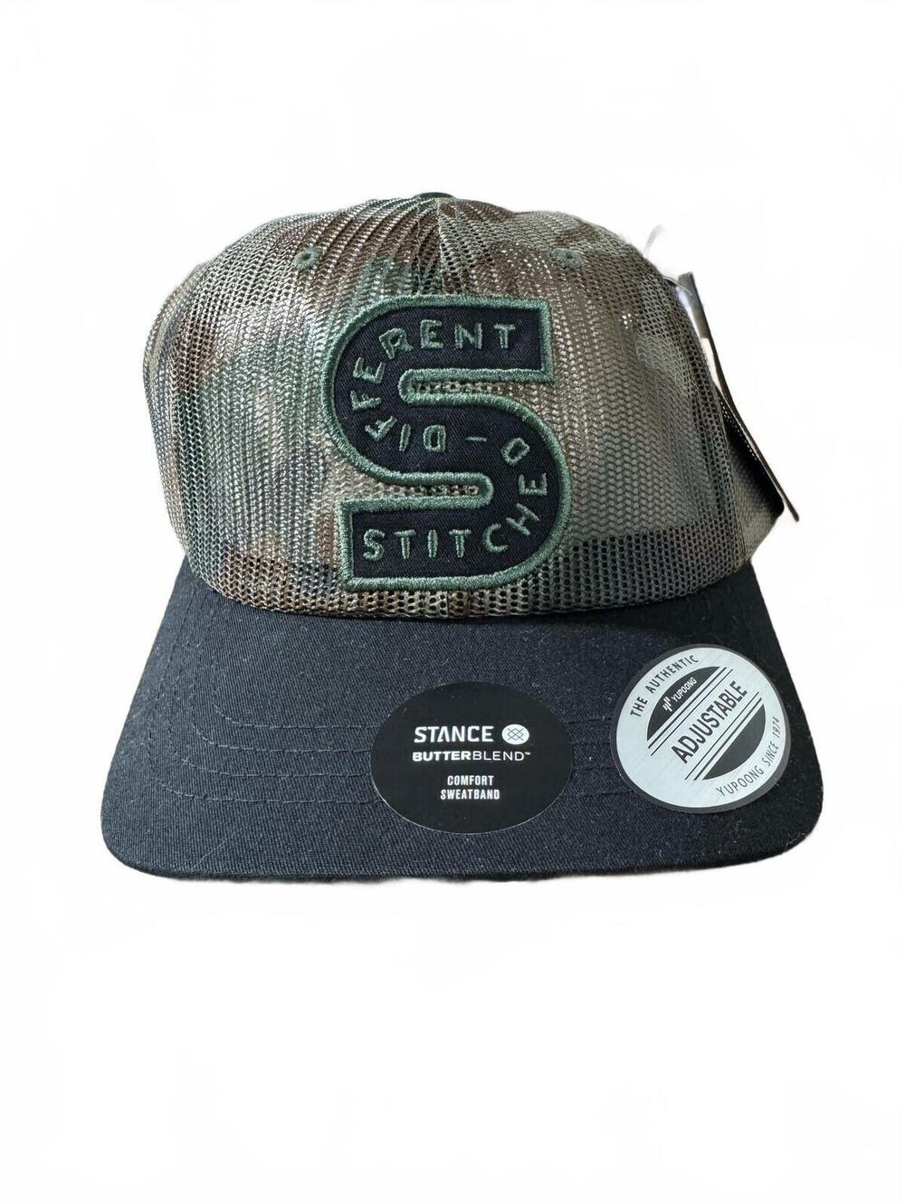 Stance Adjustable Full Mesh Camo Hat